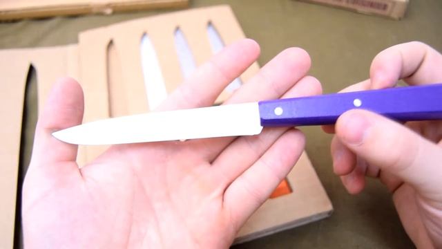 Набор кухонных ножей Opinel 125 Pop (4 шт.) (Обзор, распаковка) смотреть онлайн