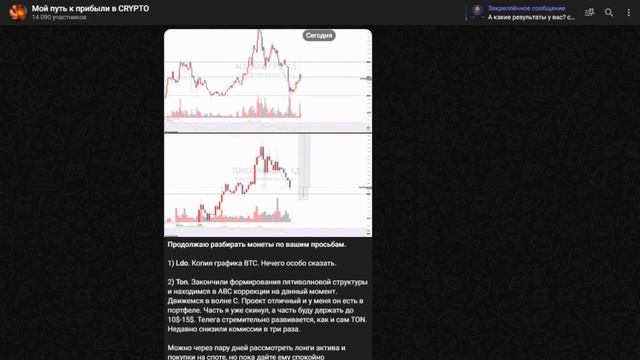 📈💸 "Мой Путь к Прибыли в Crypto": Анализ Телеграм Канала и Отзывы Подписчиков! смотреть онлайн