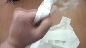Как сделать простой фокус с салфеткой