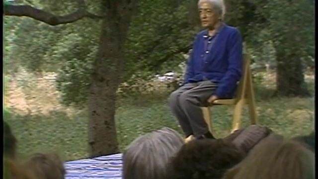 J. Krishnamurti - Ojai 1985 - Public Talk 1 - Why Is Our House In Disorder?
