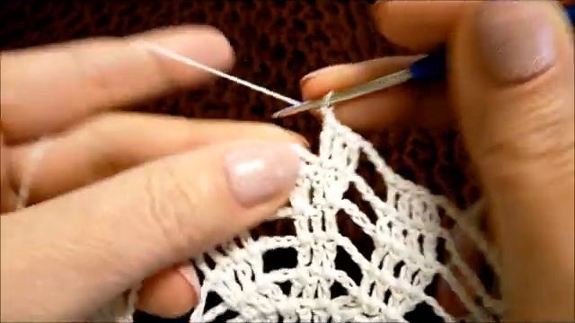 Простая скатерть крючком (Часть 3)