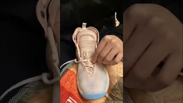 Anta Klay Thompson kt8 detailed tutorial on tying shoelaces смотреть онлайн