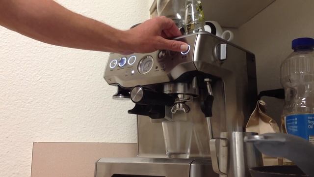 Lets Make Coffee... Here Is A Simple Cappuccino Breville Barista Express BES870XL