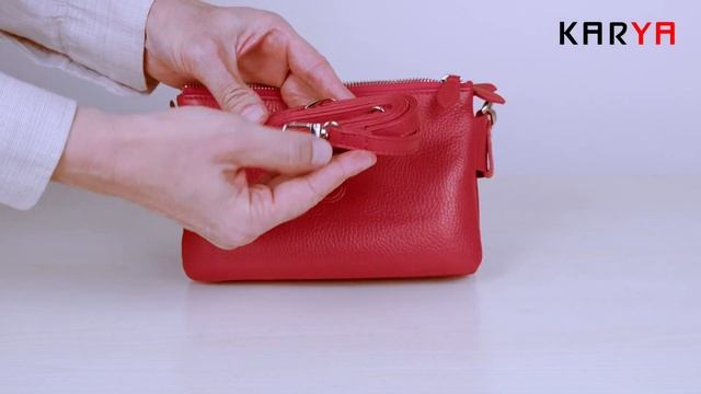 Сумка Karya 3135-46 красная смотреть онлайн