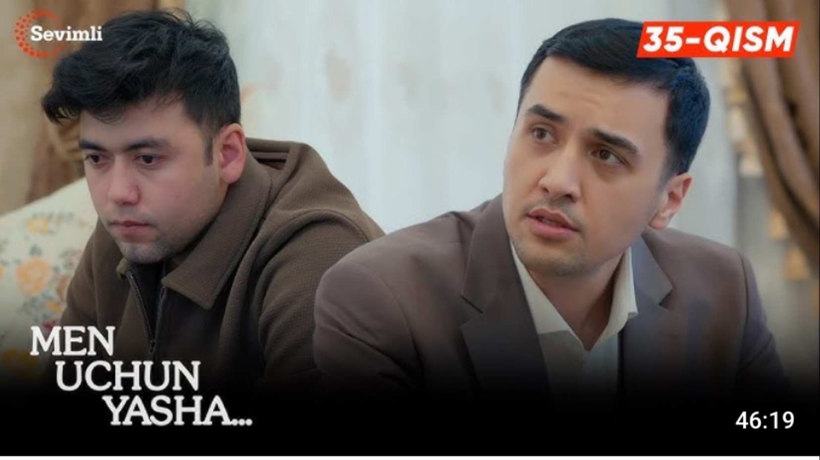 Men Uchun Yasha 35-qism (milliy Serial)  Мен учун яша 35 қисм (миллий сериал) - YouTube