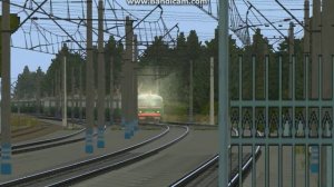 Электропоезда ЭР2Р-7020 и ЭР2-1314