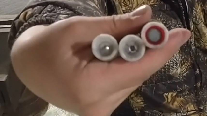 Пули 12 калибра Импульс № 2. № 4. № 10. против 5 литровых бутылок с водой смотреть онлайн