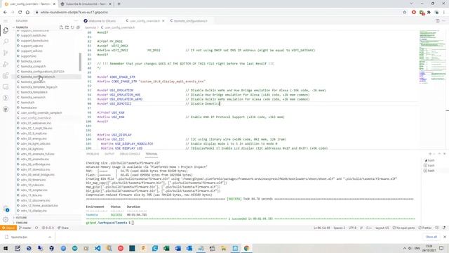 Tasmota #07 | Show remote sensors with MQTT & KNX Events in SSD1306 | Compile online with GitPod смотреть онлайн