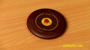 Ультратонкая кнопка вызова официанта R-101 | Видео| Callbells.net