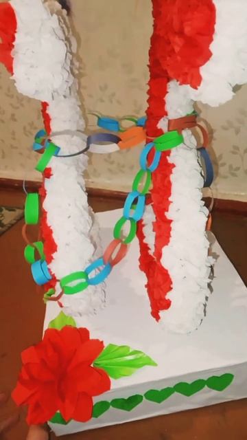 6 ноября 2022 г. @55 лет юбилей@ для школы@ из салфеток @ смотреть онлайн