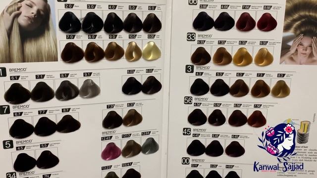 How to do Direct lift colour / value of 000 shade in Hair Colour Shade Card смотреть онлайн
