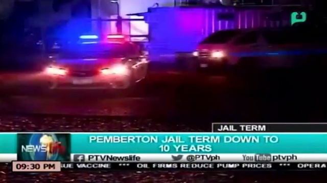 [NewsLife] Pemberton jail term down to 10 years [April 04, 2016] смотреть онлайн