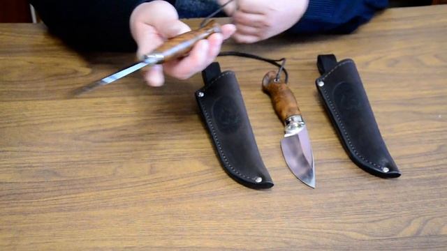 Видеообзор ножей Скинер 2 и Варан смотреть онлайн