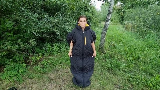 Спальник туристичний трансформер : вільні руки /вільні ноги . новинка. Власне виробництво і розробк смотреть онлайн