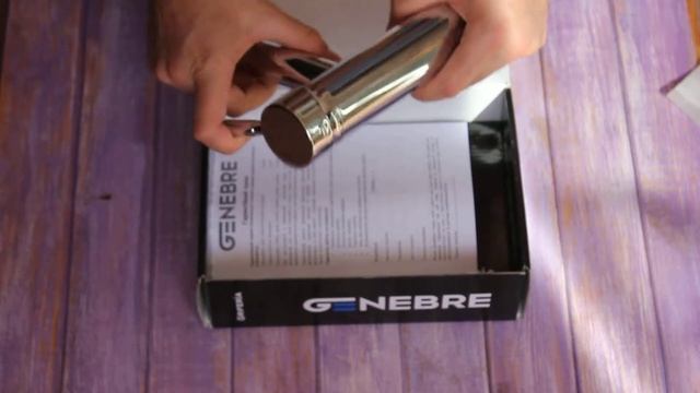 Распаковка и обзор смесителя для раковины GENEBRE Tau 65134 18 45 66 смотреть онлайн