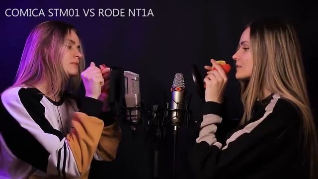 Comica STM01 vs Rode NT1A audio test смотреть онлайн