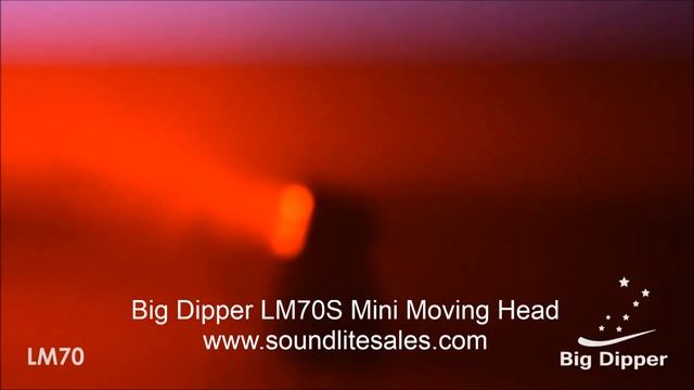Big Dipper LM70S Mini Moving Head смотреть онлайн