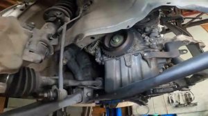 Снятие генератора MH23S　SUZUKI Wagon R STINGRAY