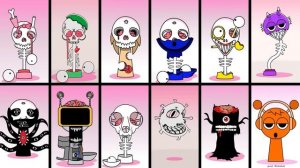 СЕМЕЙКА СПРУНКИ! Sprunki НА ВСЕХ этапах - Incredibox #sprunki