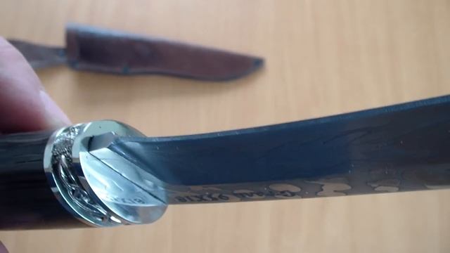 Нож разделочный 95х18 кованный.MP4 смотреть онлайн