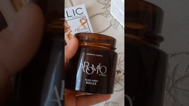 Полный релакс🥰Ароматическая свеча Aromio Relax смотреть онлайн