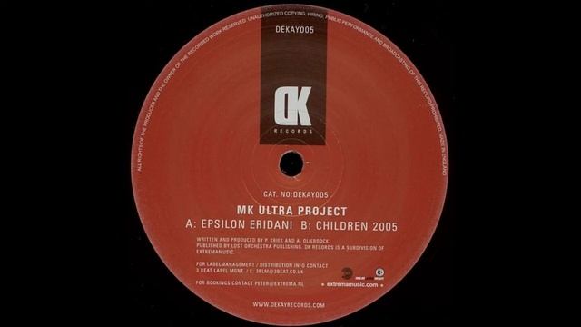 MK Ultra Project – Epsilon Eridani (Original Mix) смотреть онлайн