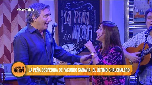 Facundo Saravia canta "La chacarera del rancho" - La Peña de Morfi смотреть онлайн