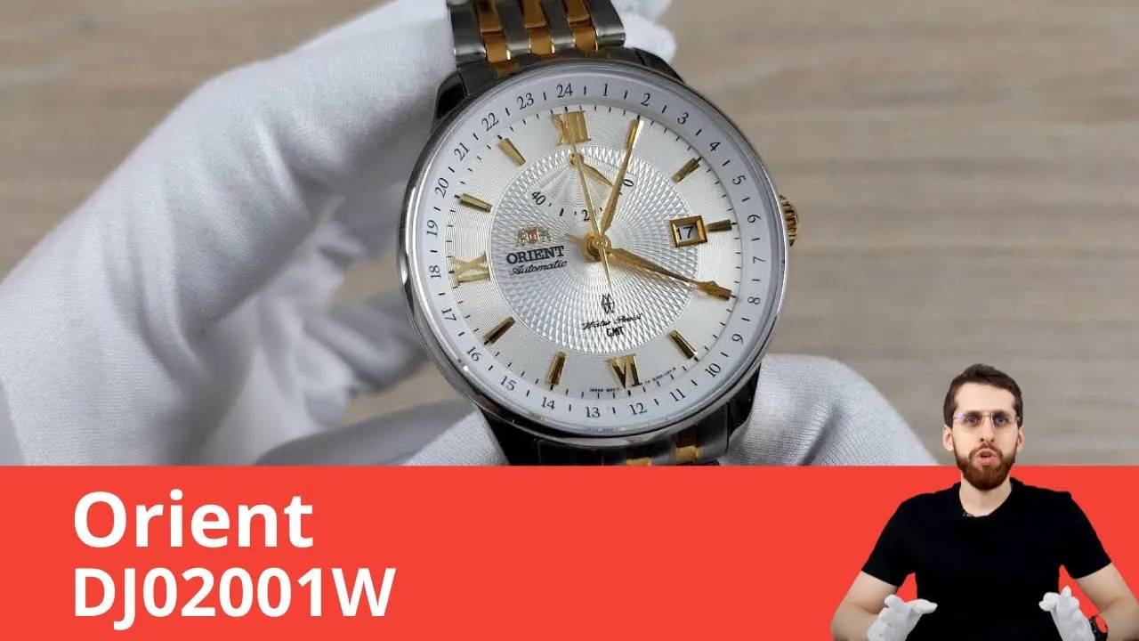 Часы Orient DJ02001W - Обзор и Настройка