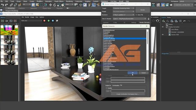 3ds max | Vray- Frame Buffer | layers and post-processing | Part-3 (80) смотреть онлайн