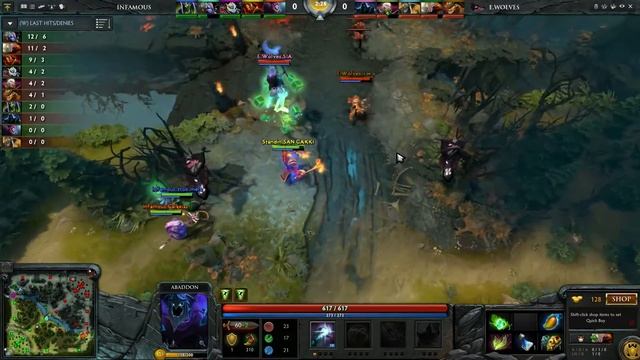 Inf vs EWolves Dota Pit S4 NA Qualifier Game 2 bo2 смотреть онлайн