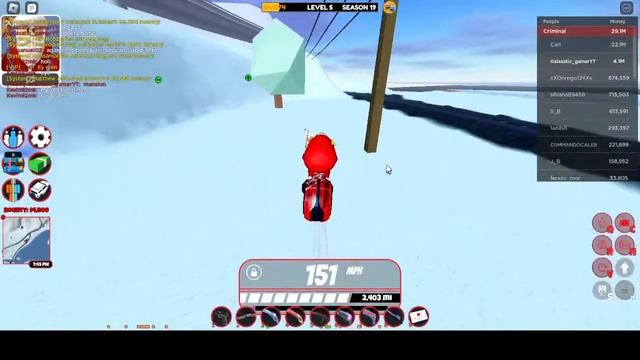 Playing with the Carbonara in Roblox Jailbreak live. смотреть онлайн