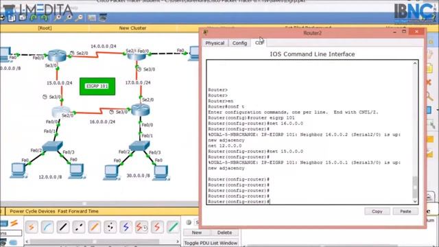 How to Configure EIGRP in Cisco Packet Tracer | Enhanced Interior Gateway Routing Protocol смотреть онлайн