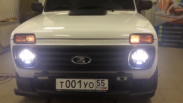 LED Фары 135вт Нива Урбан смотреть онлайн