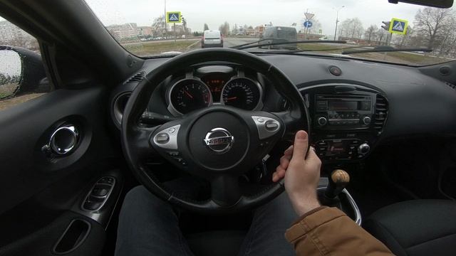 2012 Nissan Juke 1.6L (117hp) MT POV Test Drive - смотреть видео онлайн от «MegaRetr» в хорошем каче смотреть онлайн