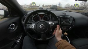 2012 Nissan Juke 1.6L (117hp) MT POV Test Drive - смотреть видео онлайн от «MegaRetr» в хорошем каче