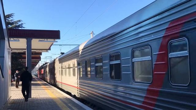 Поезд Адлер Симферополь пасс локомотив вл10 1886 смотреть онлайн