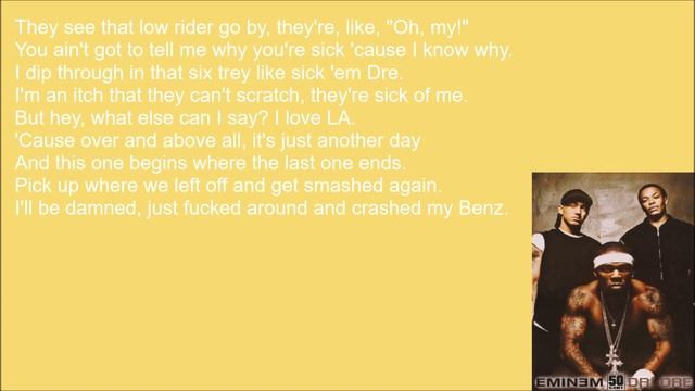 Eminem (Feat. Dr. Dre & 50 Cent) - Crack a Bottle lyrics [HQ] смотреть онлайн