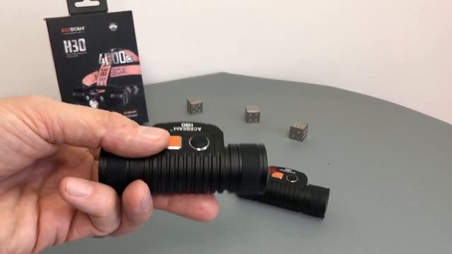 Acebeam H30 Kopflampe rot grün und UV смотреть онлайн