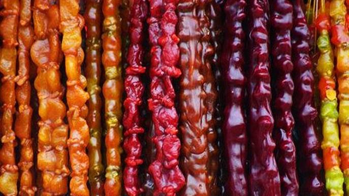 Заказал Чурчхелу.Распаковка посылки.Смотрим что внутри