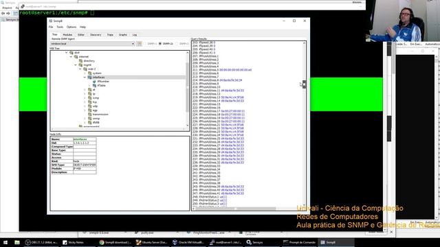 Aula prática de SNMP no Windows e Linux смотреть онлайн