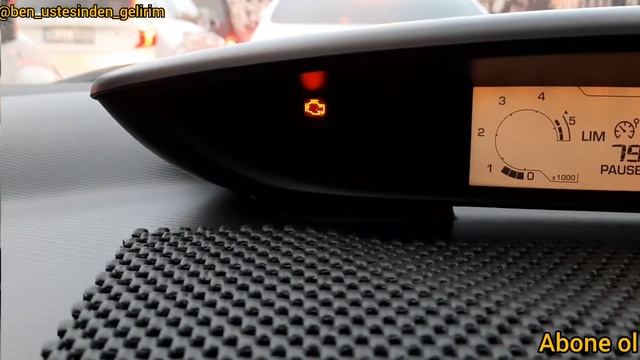 Citroen C4 Egr Valf Temizleme (systeme Anti Pollution Defaillant) Hatası #citroen #c4 #kesfet