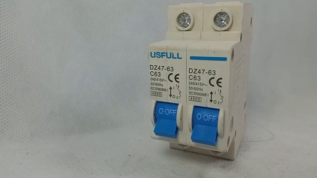 USFULL DZ47-63-C63 63A 2P Circuit Breaker in Pakistan смотреть онлайн