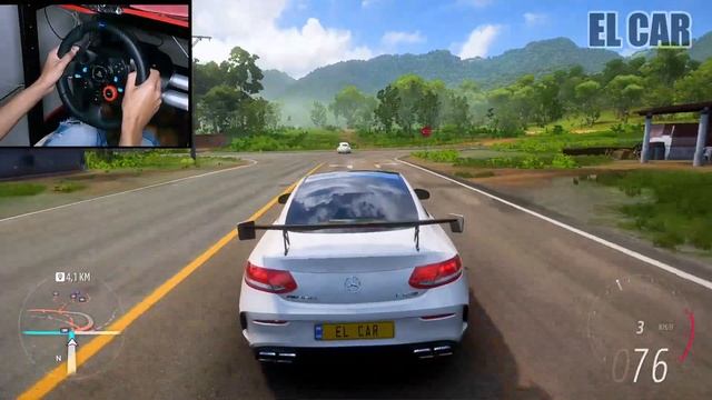 Mercedes AMG C63 Coupe 800HP Rivals Bmw M5 & Audi RS3 Forzar Horizon 5 logitech g29 смотреть онлайн