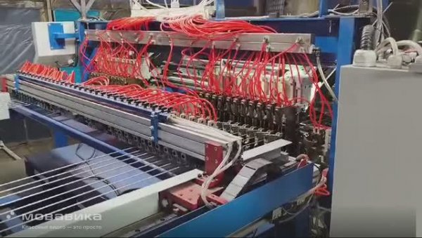 Производство проволочного лотка на заводе Лидер