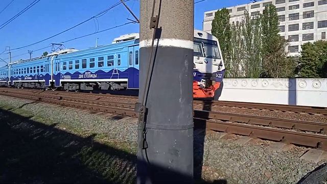 ЭД4М "Две Столицы" 1465км. 17:00. (16 сентября 2021 г.) смотреть онлайн