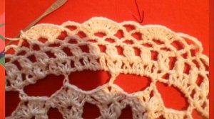 Салфетка крючком