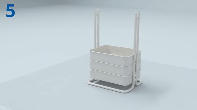RÅSKOG Utility cart assembly instructions смотреть онлайн