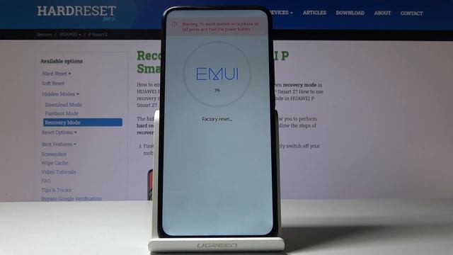 HARD RESET HUAWEI P Smart Z – Bypass Screen Lock / Wipe Data смотреть онлайн