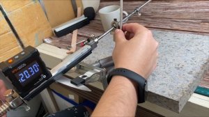 Заточка ножа на алмазных брусках Ruixin Pro