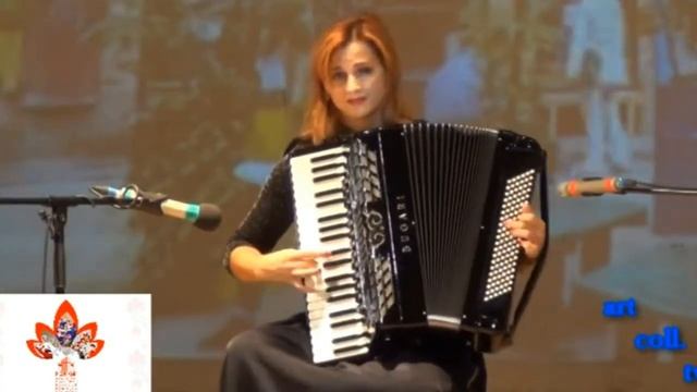 "Basso ostinato"  Анастасия БУРМИСТРОВА -новосибирская виртуозная аккордеонистка